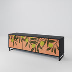 JUICY OLIVES TV-Lowboard mit 3 Türen in Schwarz