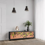 JUICY OLIVES TV-Lowboard mit 3 Türen in Schwarz