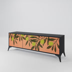 JUICY OLIVES TV-Lowboard mit 3 Türen in Schwarz