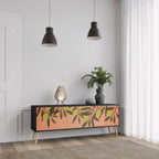 JUICY OLIVES TV-Lowboard mit 3 Türen in Schwarz