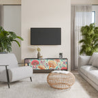 FUNGUS FANTASY TV-Lowboard mit 3 Türen in Schwarz