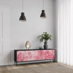 SWEET TROPICS TV-Lowboard mit 3 Türen in Schwarz