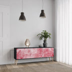 SWEET TROPICS TV-Lowboard mit 3 Türen in Schwarz