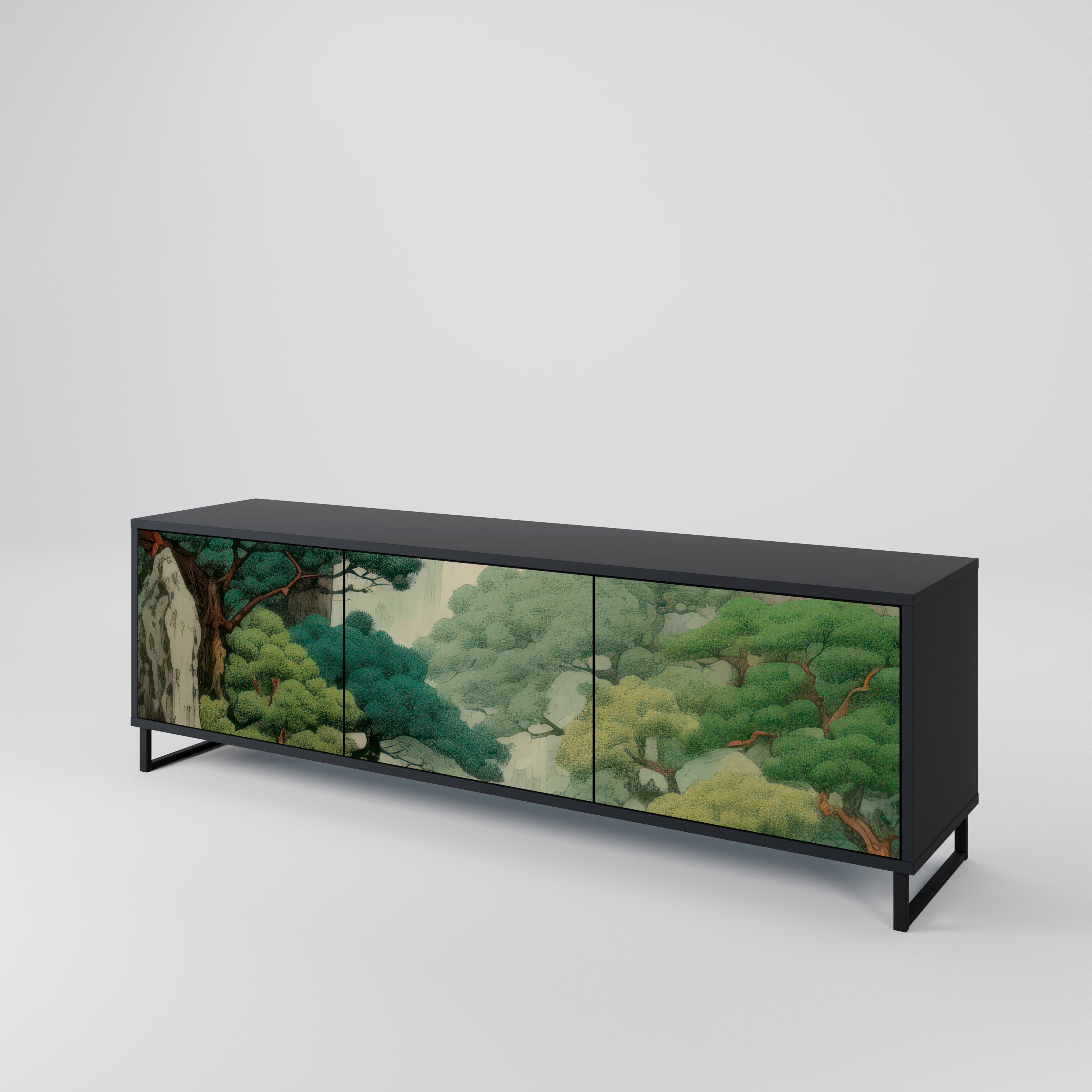 VERDURE ABYSS 3-türiges TV-Lowboard
