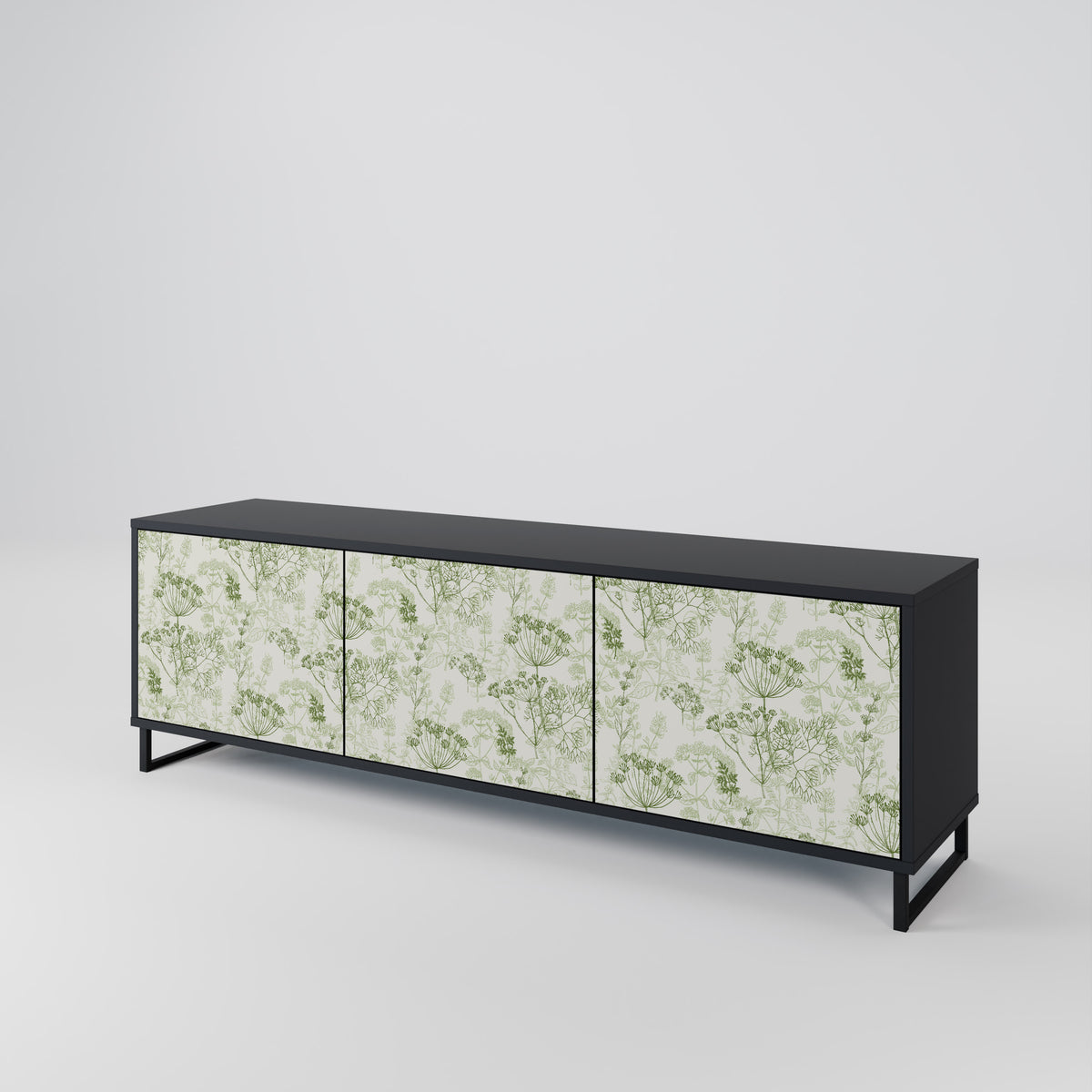 FENNEL BALDACHIN 3-türiges TV-Lowboard