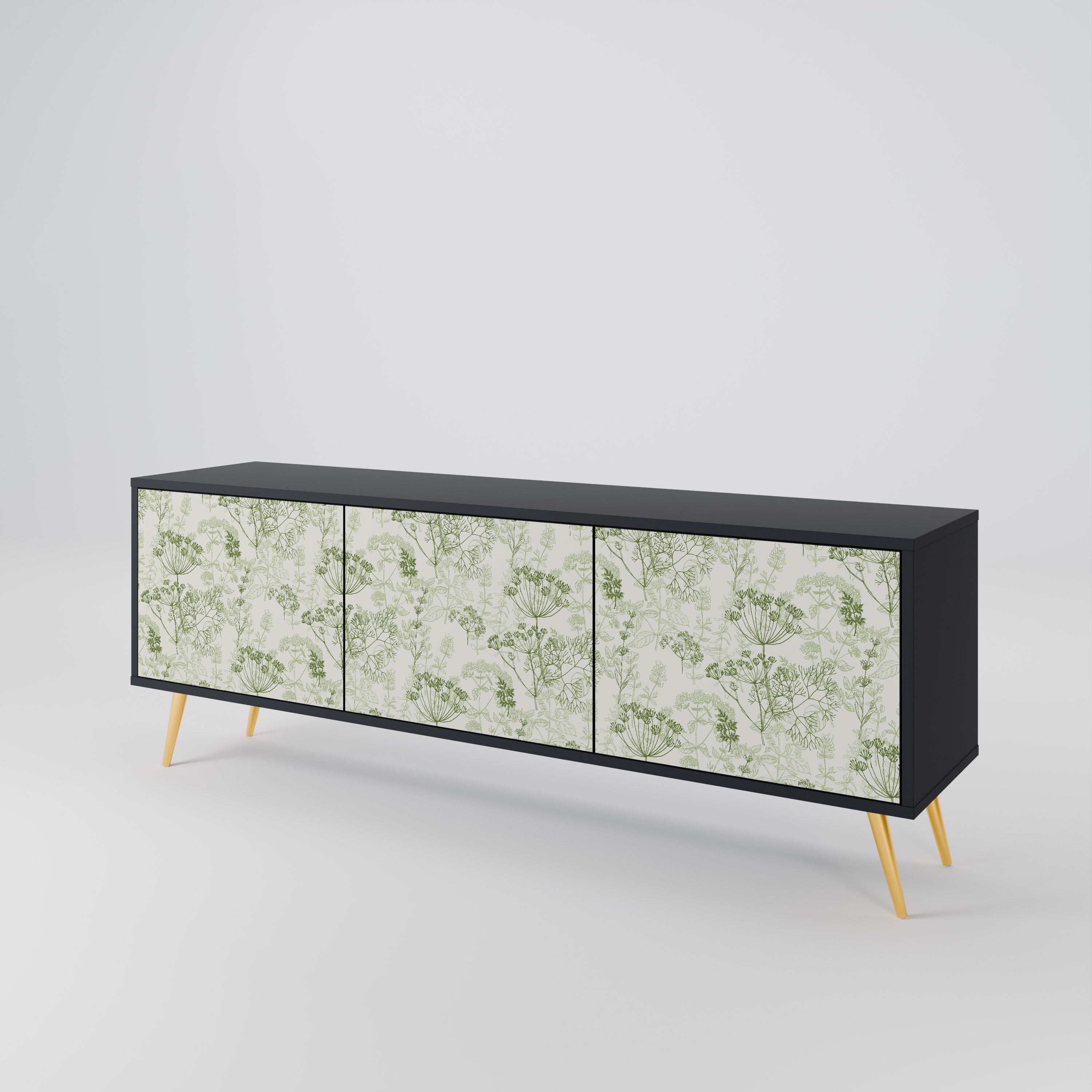 FENNEL BALDACHIN 3-türiges TV-Lowboard