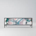 VELVET CROSSING TV-Lowboard mit 3 Türen in Schwarz