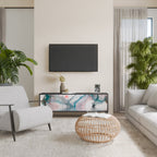 VELVET CROSSING TV-Lowboard mit 3 Türen in Schwarz