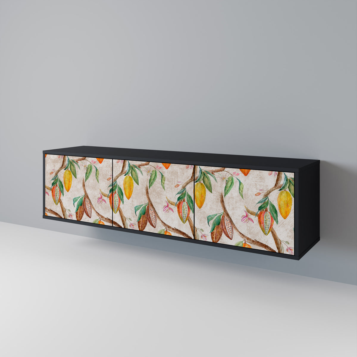 COCOA FRUITS 3-türiges TV-Lowboard
