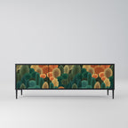 AUTUMN KALEIDOSCOPE TV-Lowboard mit 3 Türen in Schwarz