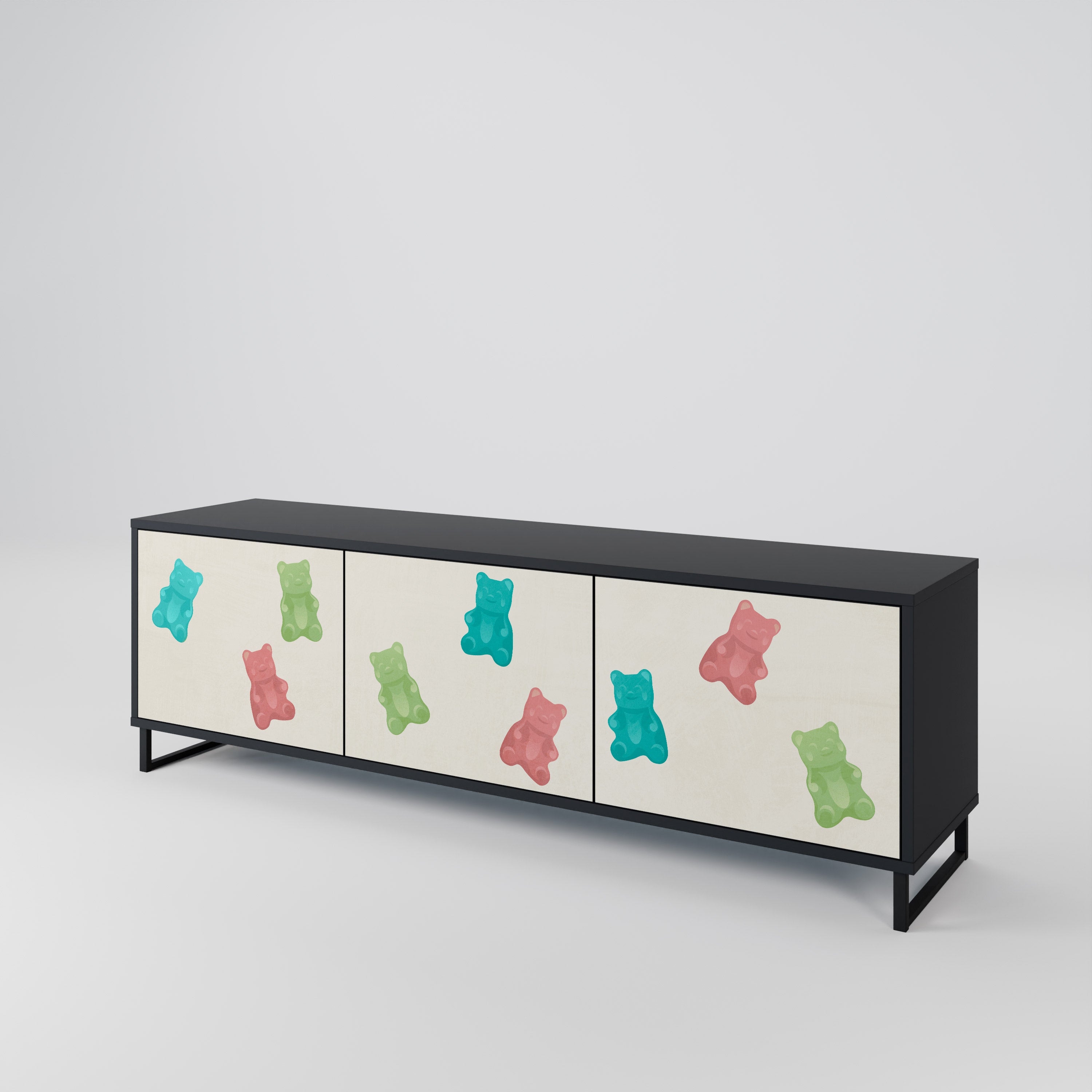 GUMMY BEARS 3-Door TV Cabinet