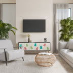 GUMMY BEARS TV-Lowboard mit 3 Türen in Schwarz