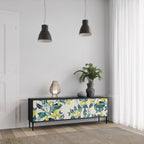 LEMON TREE TV-Lowboard mit 3 Türen in Schwarz