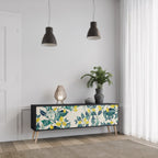 LEMON TREE TV-Lowboard mit 3 Türen in Schwarz