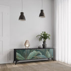 ROYAL GREEN TV-Lowboard mit 3 Türen in Schwarz