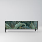 ROYAL GREEN TV-Lowboard mit 3 Türen in Schwarz