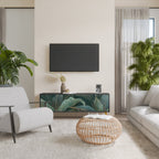 ROYAL GREEN TV-Lowboard mit 3 Türen in Schwarz