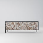 PASSING TIME TV-Lowboard mit 3 Türen in Schwarz