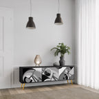 BIKE ENERGY TV-Lowboard mit 3 Türen in Schwarz