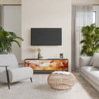 TRACES OF AUTUMN TV-Lowboard mit 3 Türen in Schwarz