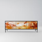 TRACES OF AUTUMN TV-Lowboard mit 3 Türen in Schwarz