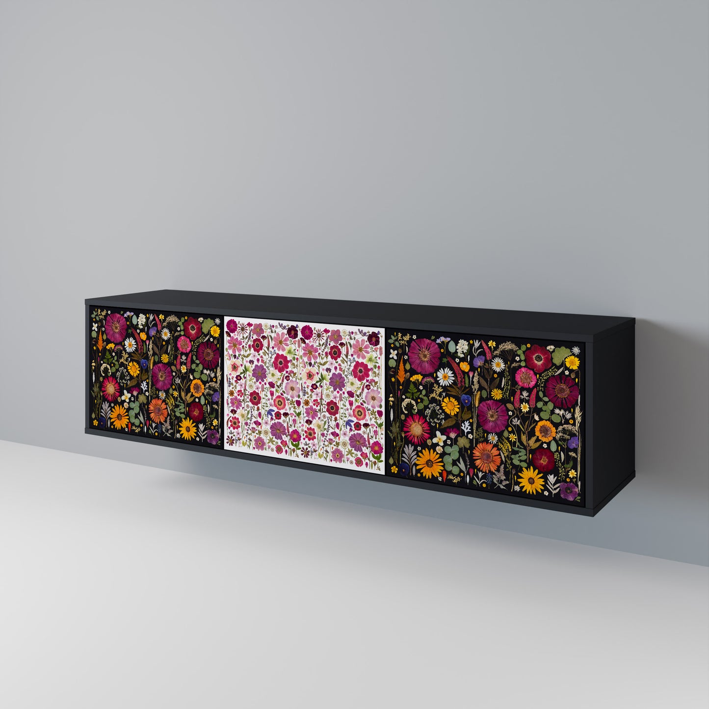 DAYNITE GARDEN 3-türiger TV-Schrank
