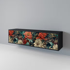 SPROUTING GRACE TV-Lowboard mit 3 Türen in Schwarz