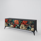 SPROUTING GRACE TV-Lowboard mit 3 Türen in Schwarz