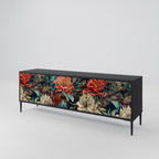 SPROUTING GRACE TV-Lowboard mit 3 Türen in Schwarz