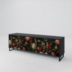 AVIAN GREENERY TV-Lowboard mit 3 Türen in Schwarz