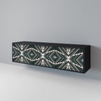 DIMENSION DELIGHTS TV-Lowboard mit 3 Türen in Schwarz