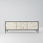 SPOTTED DAZE TV-Lowboard mit 3 Türen in Schwarz