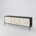 SPOTTED DAZE TV-Lowboard mit 3 Türen in Schwarz