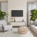 SPOTTED DAZE TV-Lowboard mit 3 Türen in Schwarz