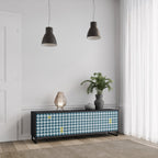 OUT OF CONTEXT TV-Lowboard mit 3 Türen in Schwarz