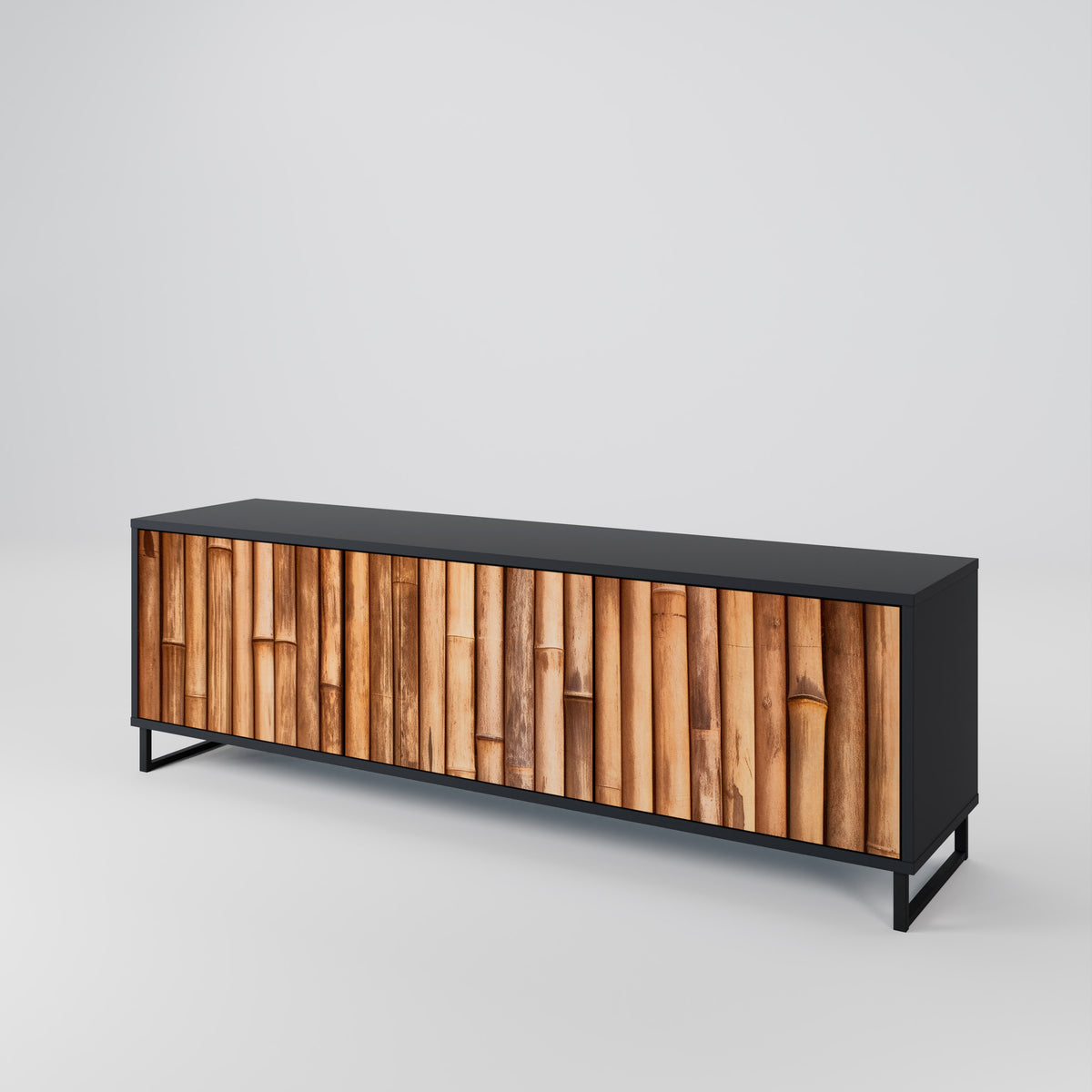 NATURAL WOOD 3-türiges TV-Lowboard