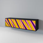 DREAMS COME TRUE TV-Lowboard mit 3 Türen in Schwarz