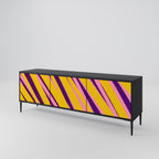 DREAMS COME TRUE TV-Lowboard mit 3 Türen in Schwarz