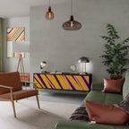 DREAMS COME TRUE TV-Lowboard mit 3 Türen in Schwarz