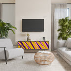 DREAMS COME TRUE TV-Lowboard mit 3 Türen in Schwarz