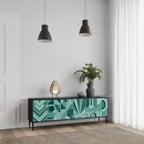 HARMONIC GRID TV-Lowboard mit 3 Türen in Schwarz