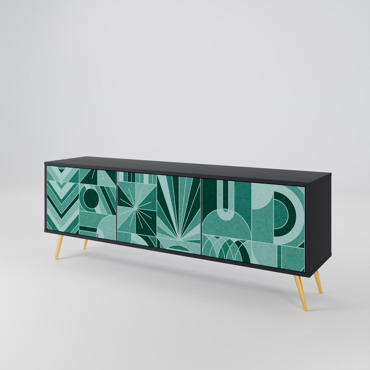 HARMONIC GRID 3-türiges TV-Lowboard