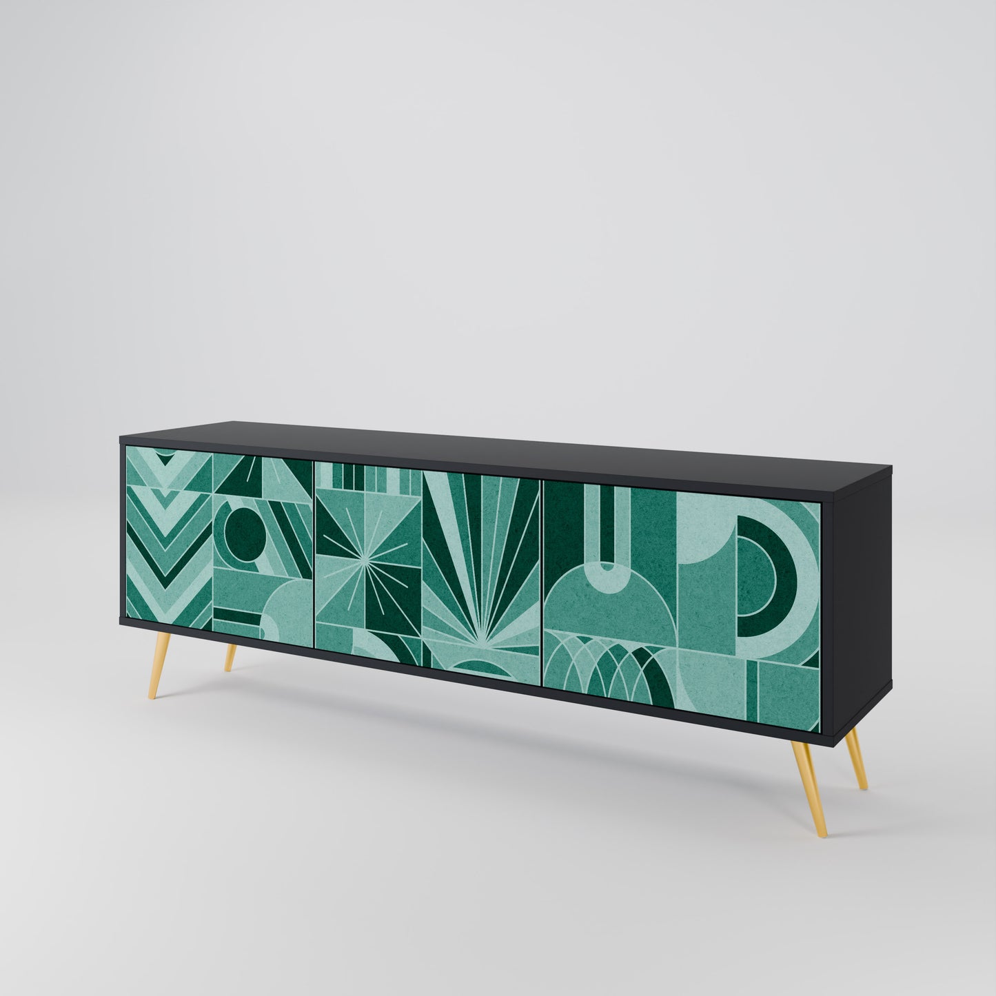 HARMONIC GRID 3-türiges TV-Lowboard