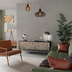 BUILDING THE FUTURE TV-Lowboard mit 3 Türen in Schwarz