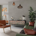 BUILDING THE FUTURE TV-Lowboard mit 3 Türen in Schwarz