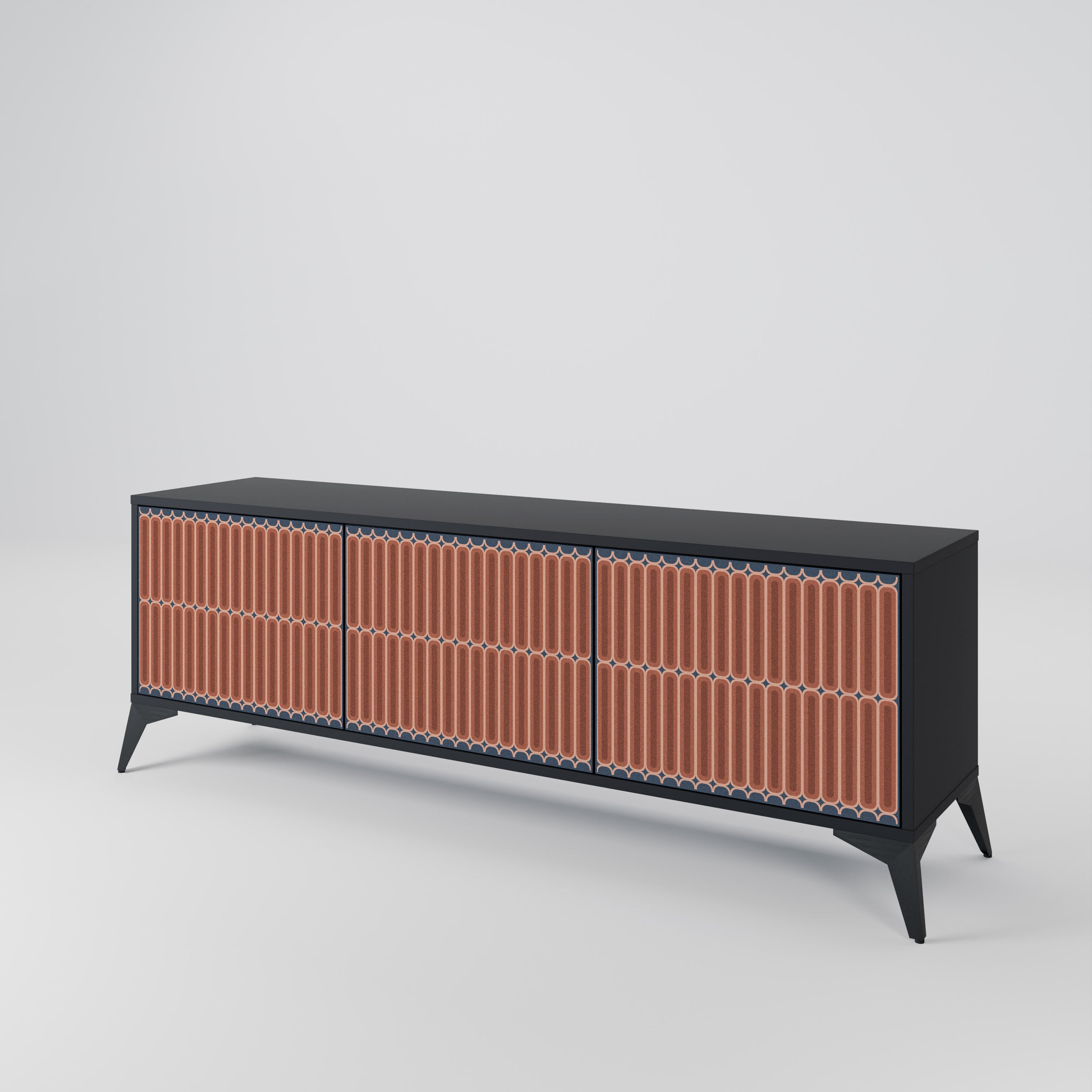 HYPNOTIC GATE 3-Door TV Cabinet