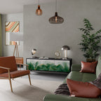 EXPENSIVE NATURE TV-Lowboard mit 3 Türen in Schwarz