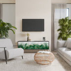 EXPENSIVE NATURE TV-Lowboard mit 3 Türen in Schwarz