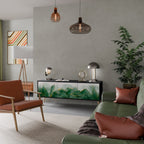 EXPENSIVE NATURE TV-Lowboard mit 3 Türen in Schwarz