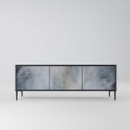 MUTED ARC TV-Lowboard mit 3 Türen in Schwarz